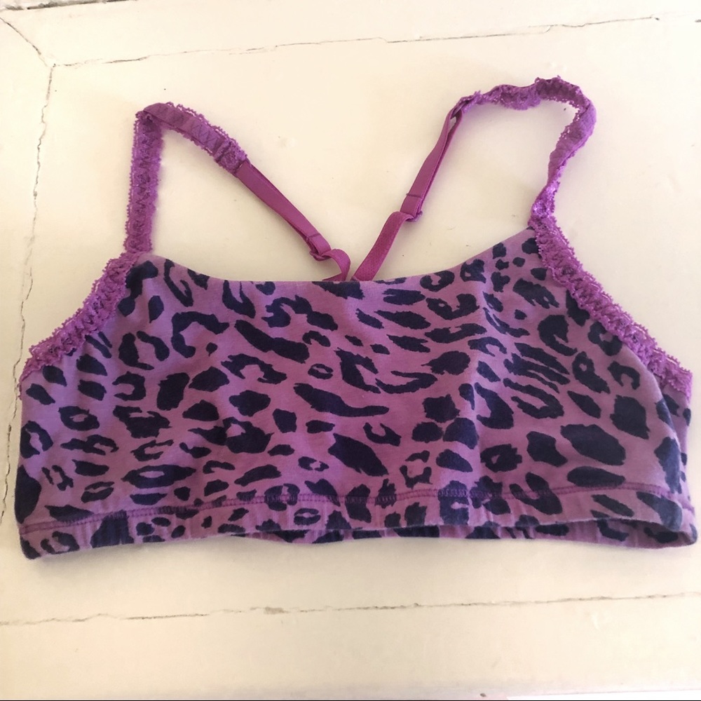 VS Pink Cheetah Lounge Bralette